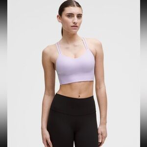 Lululemon Lavender Sports Bra Like a Cloud Light Support